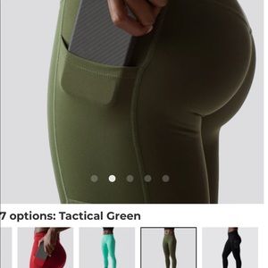 EUC Born primitive Tactical green rise and grind capris.